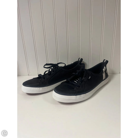 Shoes Sneakers By Sperry In Black, Size: 8.5