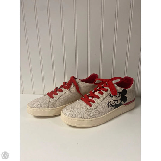 Shoes Designer By Coach In Red, Size: 9
