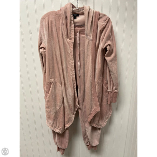 Pants Set 2pc By Simply Vera In Pink, Size: S