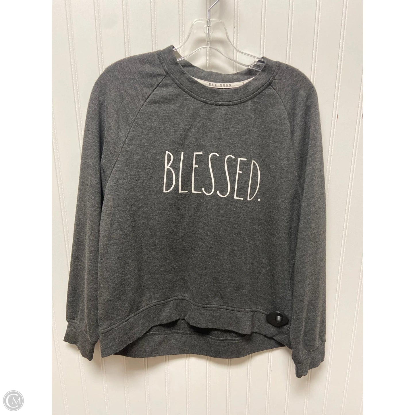 Sweater By Rae Dunn In Grey, Size: S