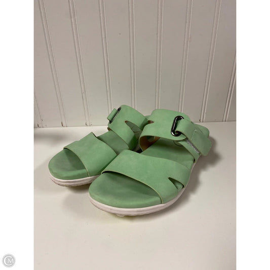 Sandals Flats By White Mountain In Green, Size: 6.5