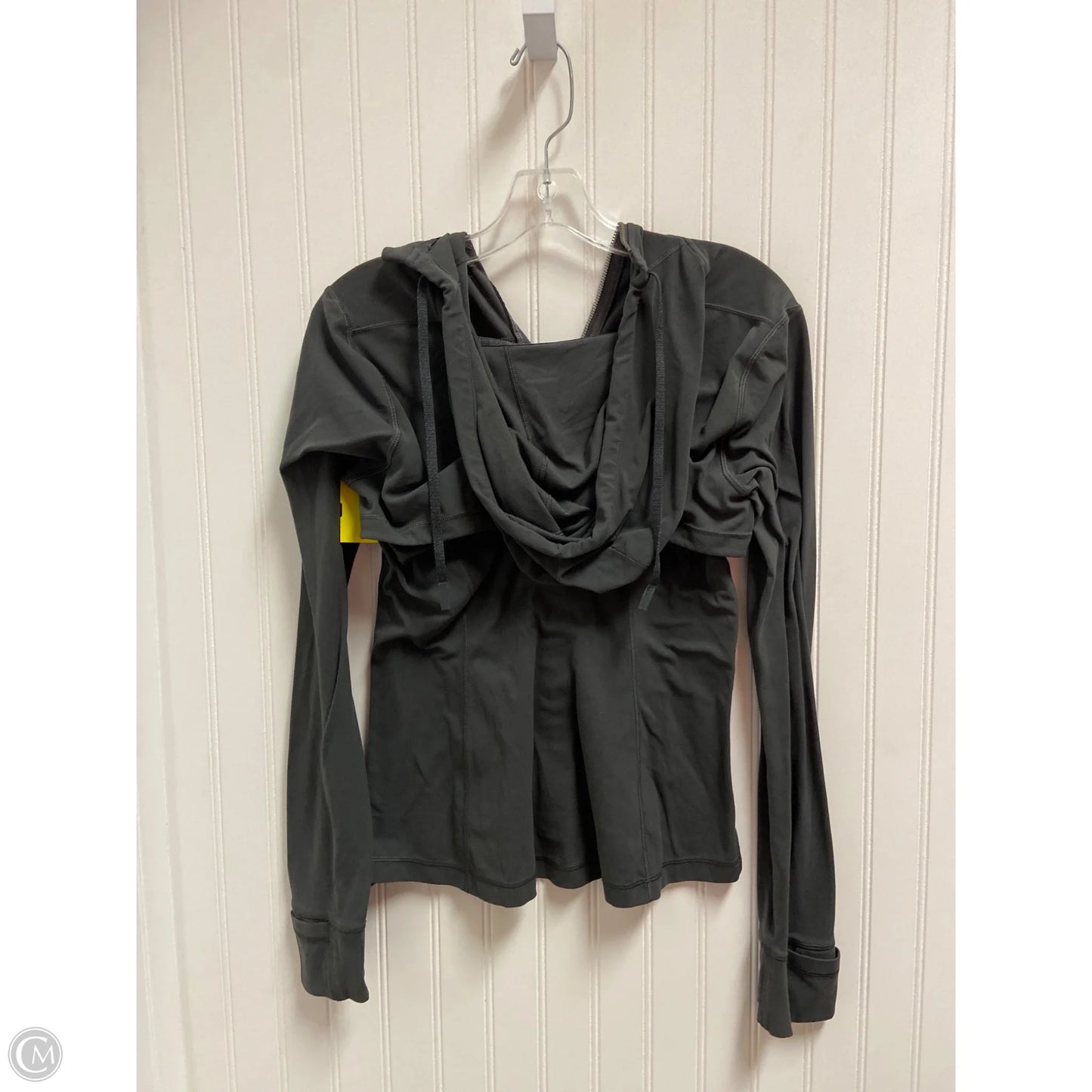 Athletic Jacket By Lululemon In Grey, Size: M