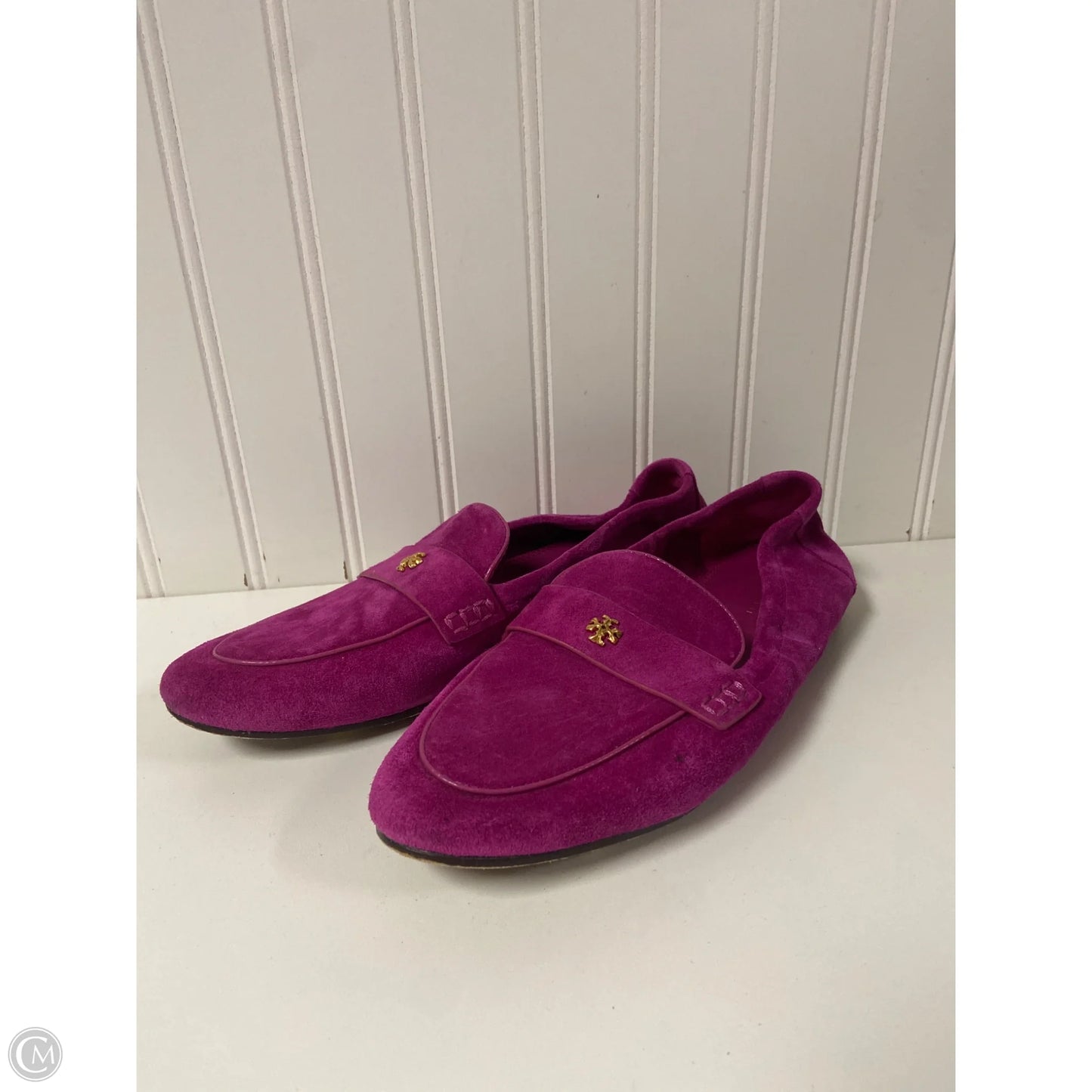 Shoes Designer By Tory Burch In Purple, Size: 7.5