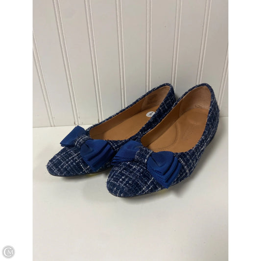 Shoes Flats By Gentle Souls In Blue, Size: 7
