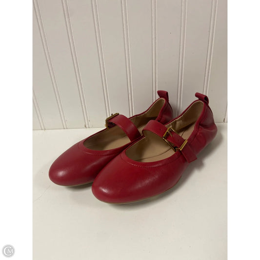 Shoes Flats By Cole-haan In Red, Size: 7.5