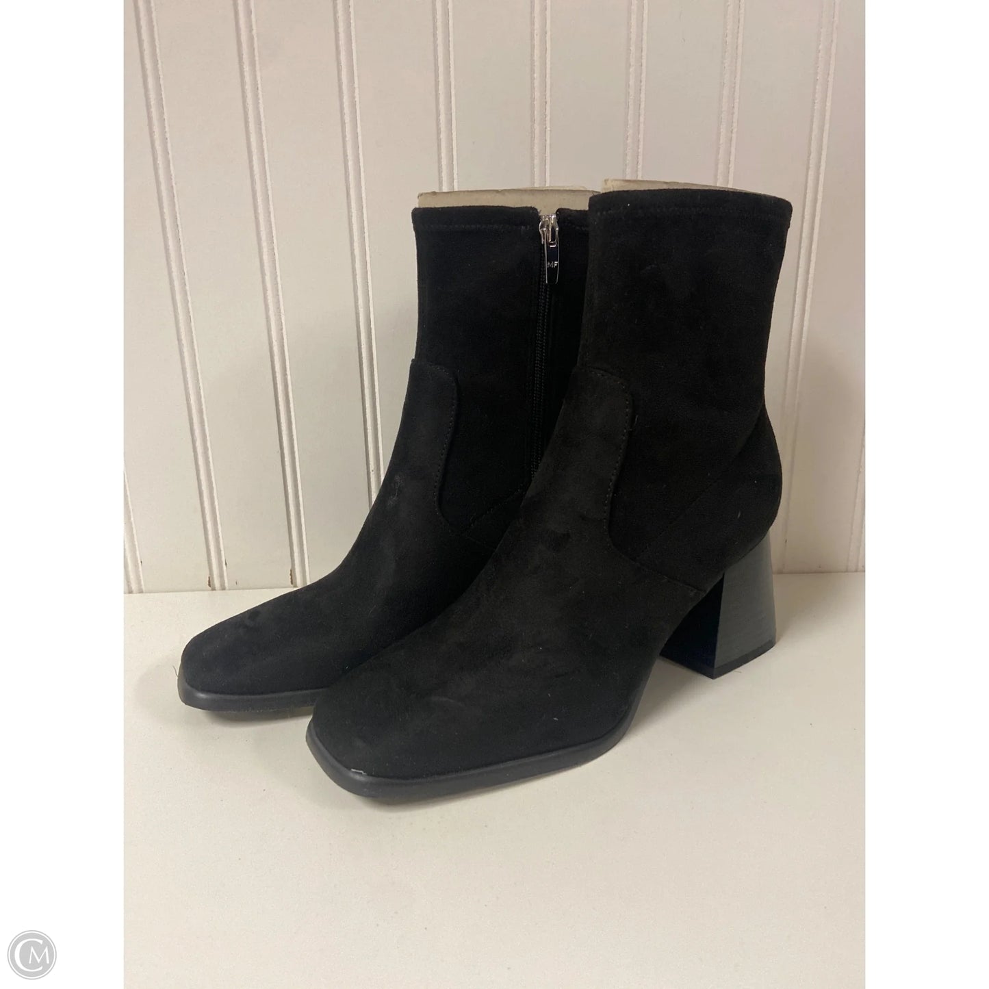 Boots Ankle Heels By Marc Fisher In Black, Size: 7.5
