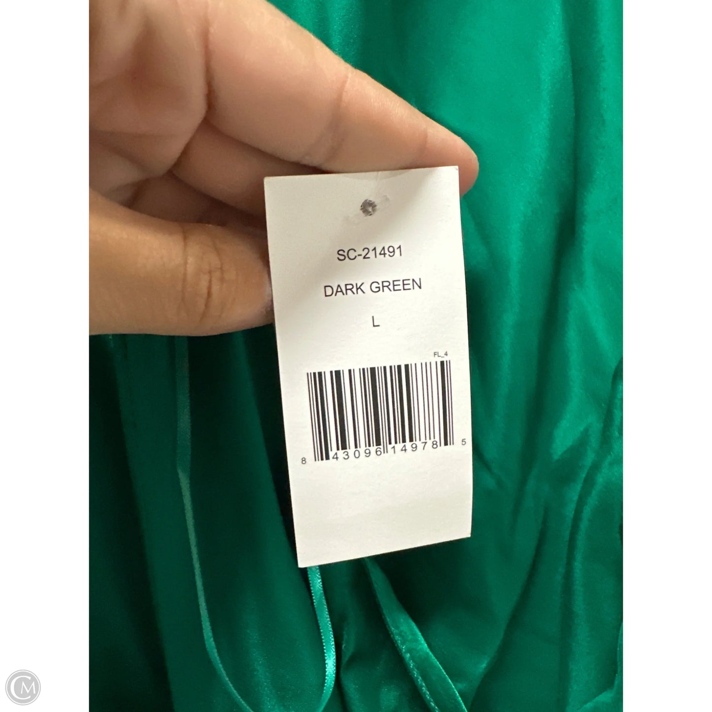 Dress Party Long By Amanda Uprichard In Green, Size: L