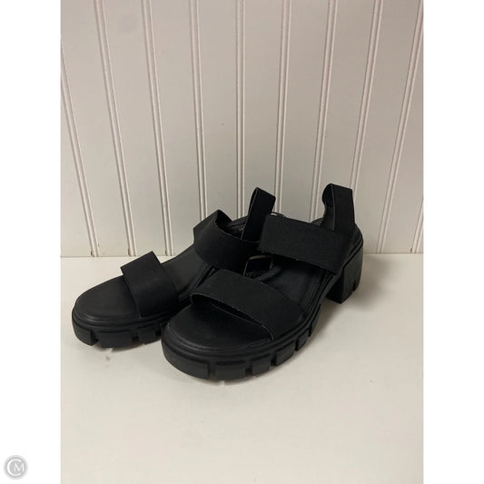 Sandals Flats By Madden Girl In Black, Size: 9