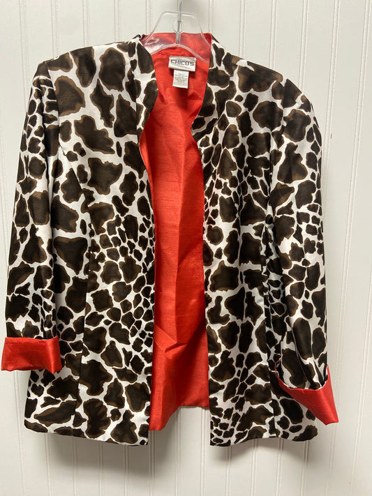 Jacket Other By Chic In Black & Cream, Size: M