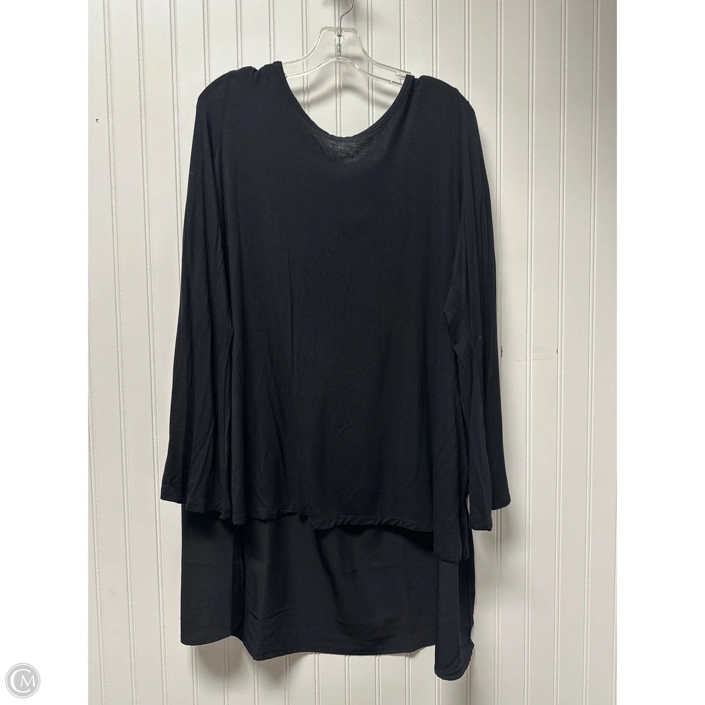 Top Sleeveless By Dg2 In Black, Size: 1x