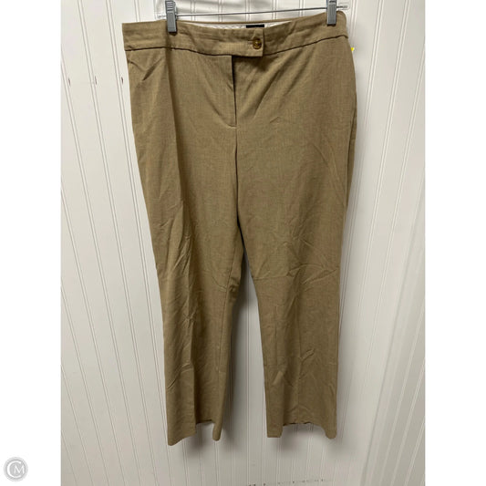 Pants Dress By Talbots In Tan, Size: 12