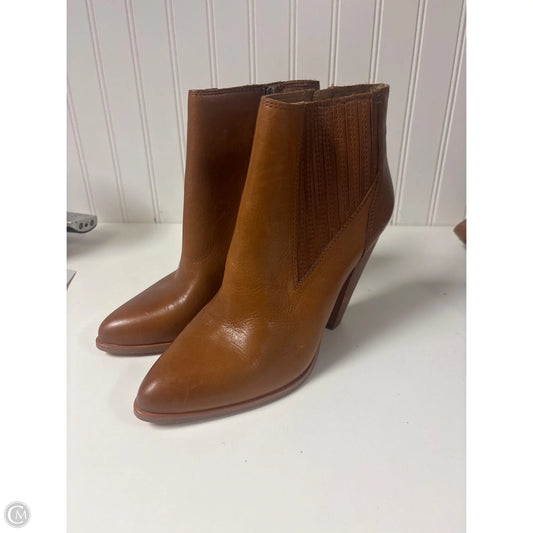 Boots Designer By Frye In Brown, Size: 9