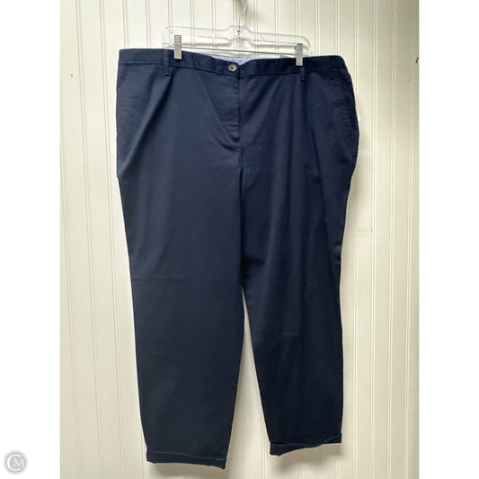 Pants Dress By Talbots In Blue, Size: 18