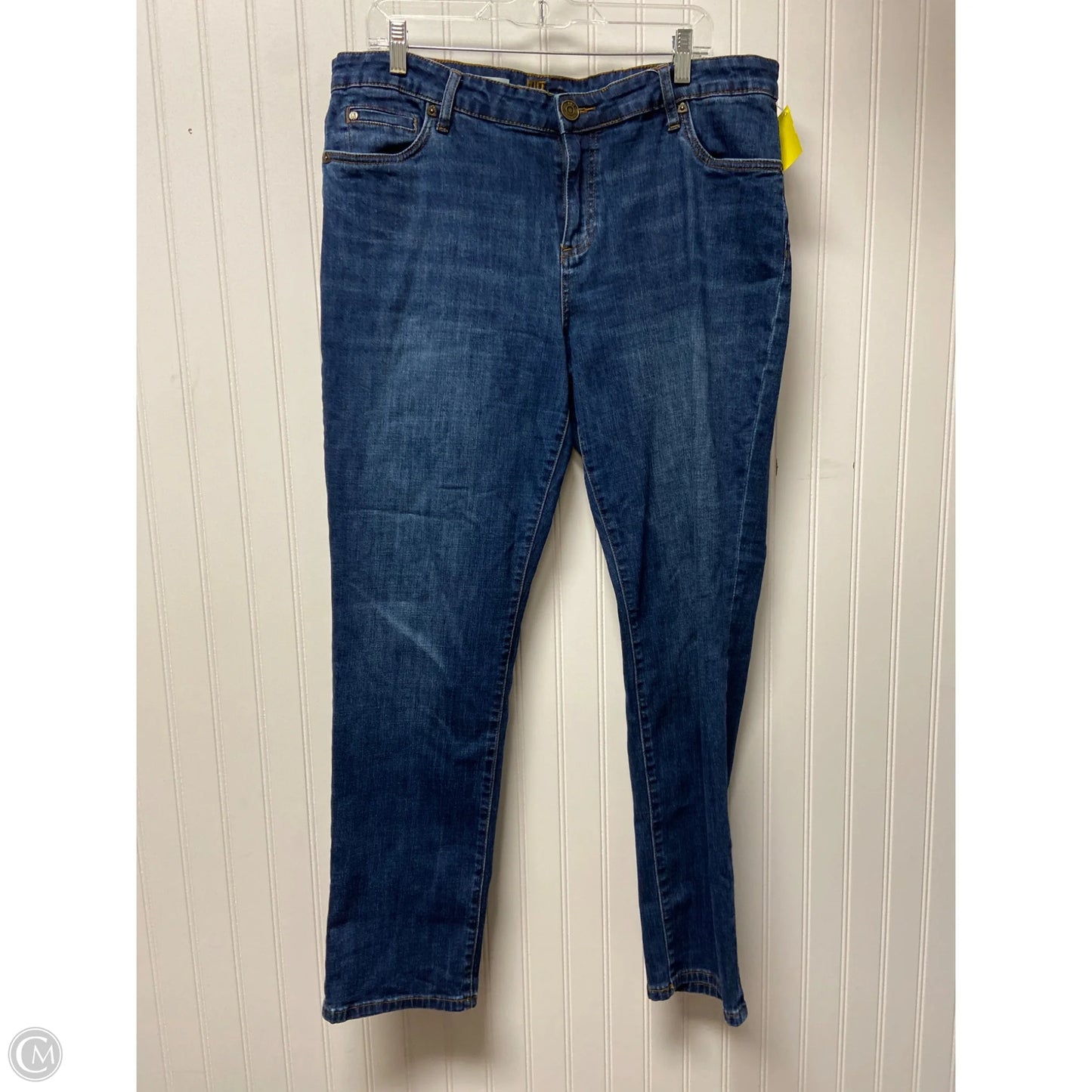 Jeans Boyfriend By Kut In Blue Denim, Size: 16