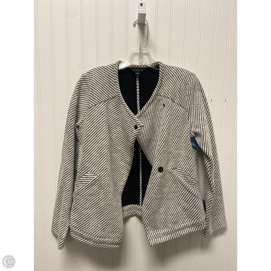Jacket Other By Ann Taylor In Black & White, Size: S