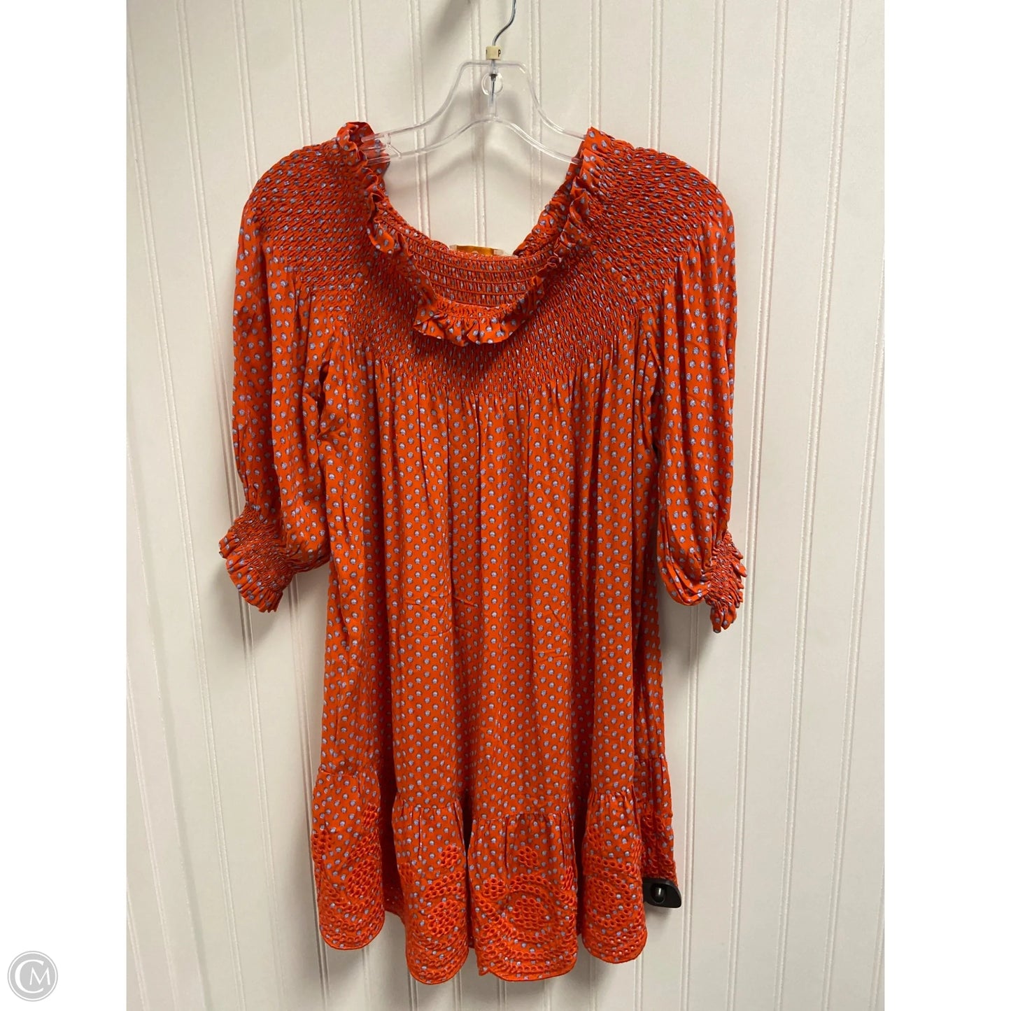 Dress Designer By Tory Burch In Orange, Size: Xs