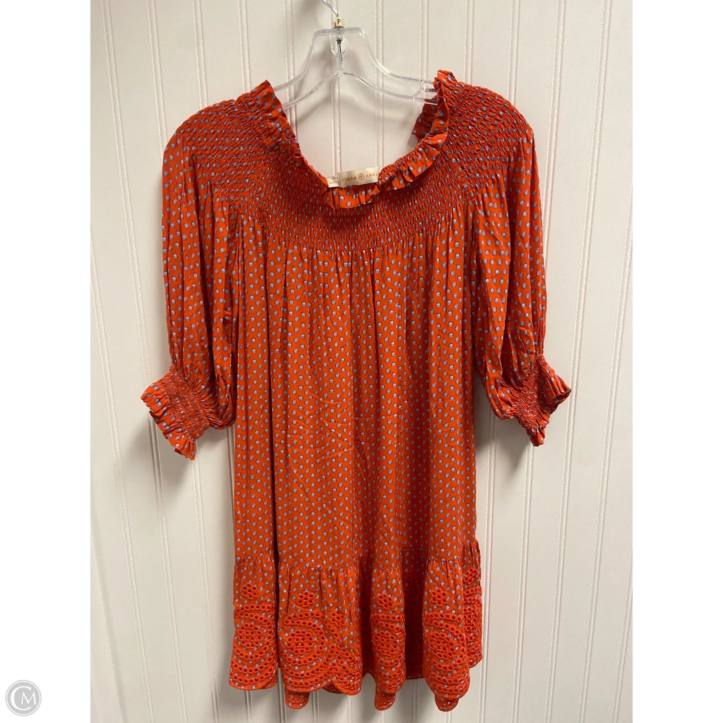 Dress Designer By Tory Burch In Orange, Size: Xs