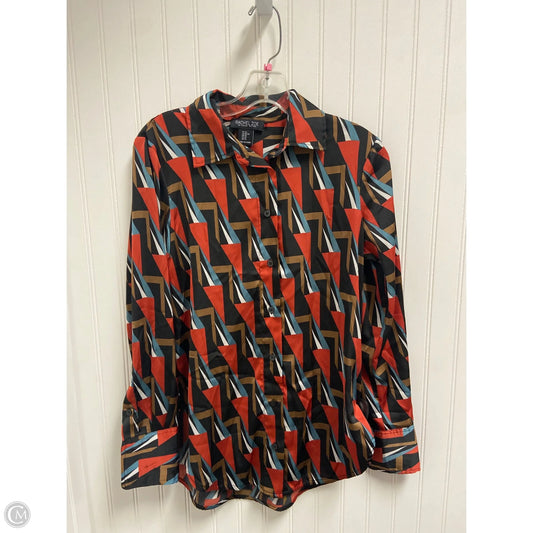 Top Long Sleeve By Rachel Zoe In Orange, Size: Xs