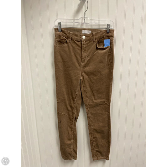 Pants Corduroy By Loft In Brown, Size: 4