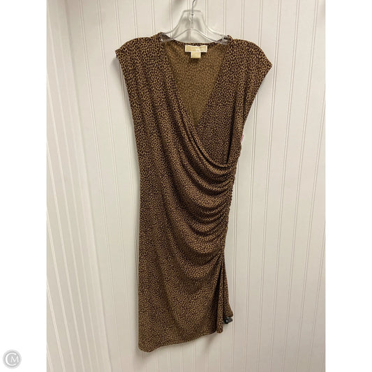 Dress Party Midi By Michael By Michael Kors In Animal Print, Size: M