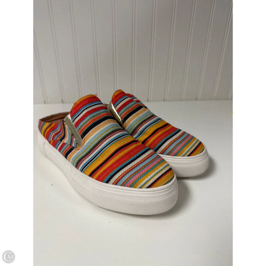 Sandals Flats By Volatile In Multi-colored, Size: 8