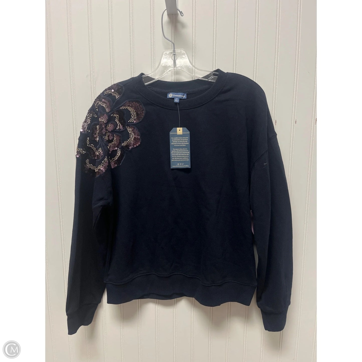 Sweater By Democracy In Navy, Size: S