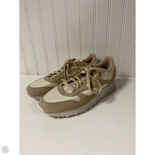 Shoes Sneakers By Reebok In Beige, Size: 7.5