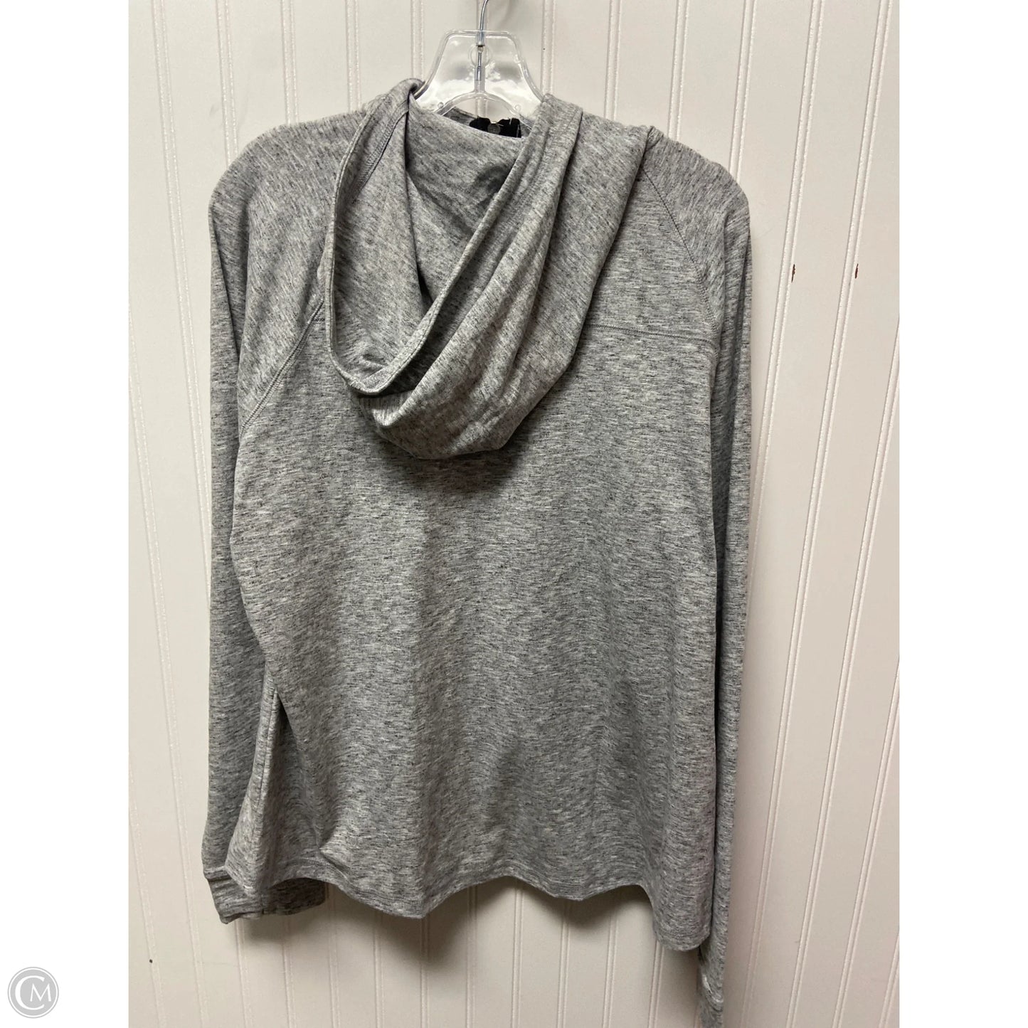 Athletic Jacket By Tek Gear In Grey, Size: 1x