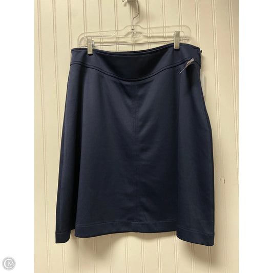 Skirt Midi By Clothes Mentor In Blue, Size: Xl