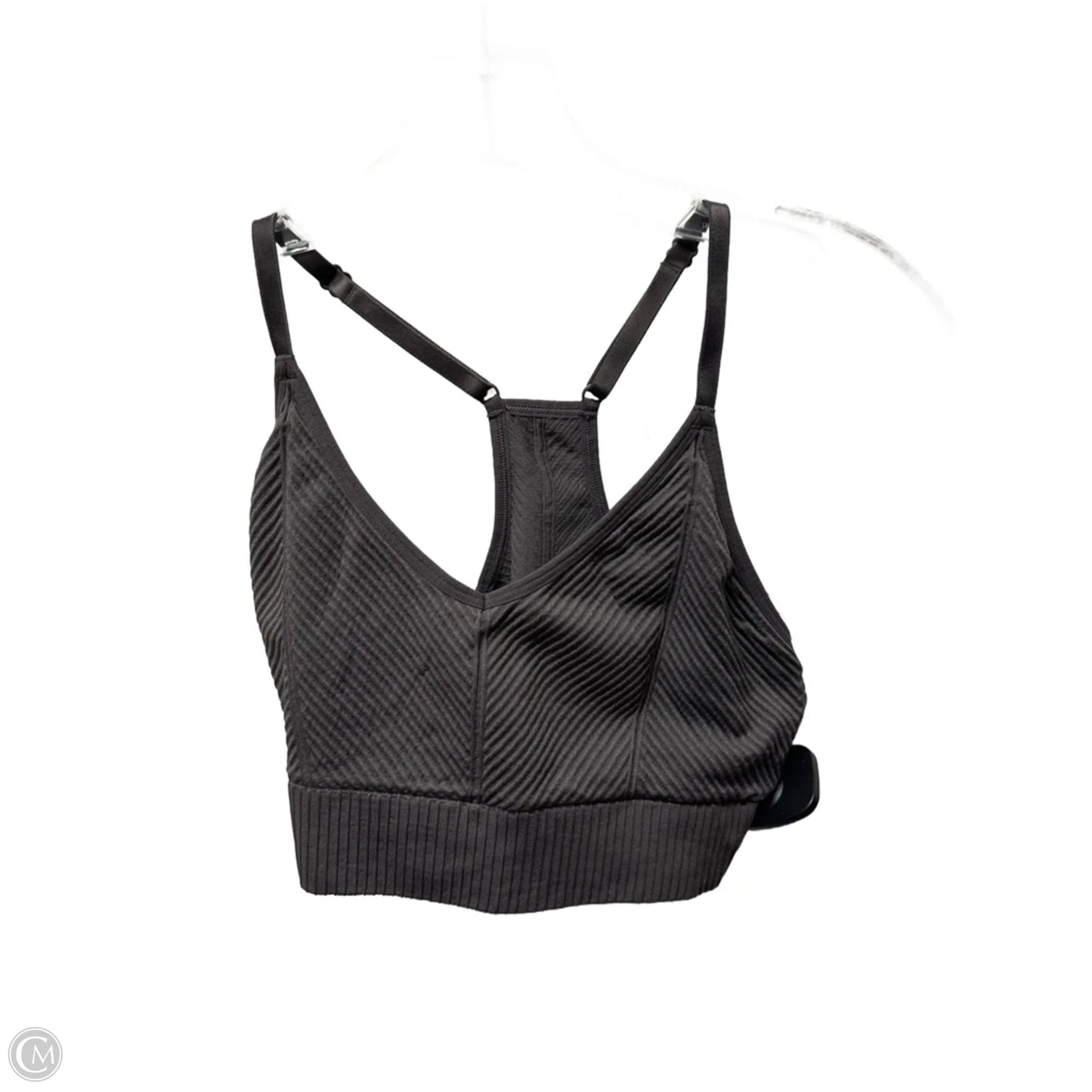 Athletic Bra By Pink Blush In Grey, Size: M