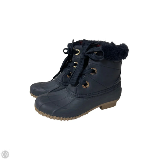 Boots Ankle Flats By Tommy Hilfiger In Blue, Size: 7