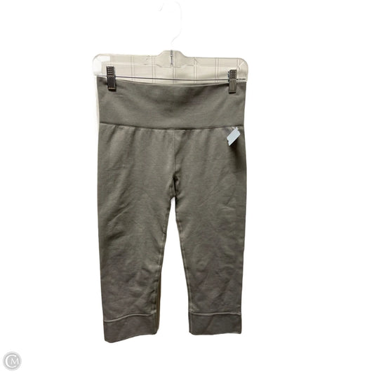 Athletic Capris By Lululemon In Grey, Size: 4