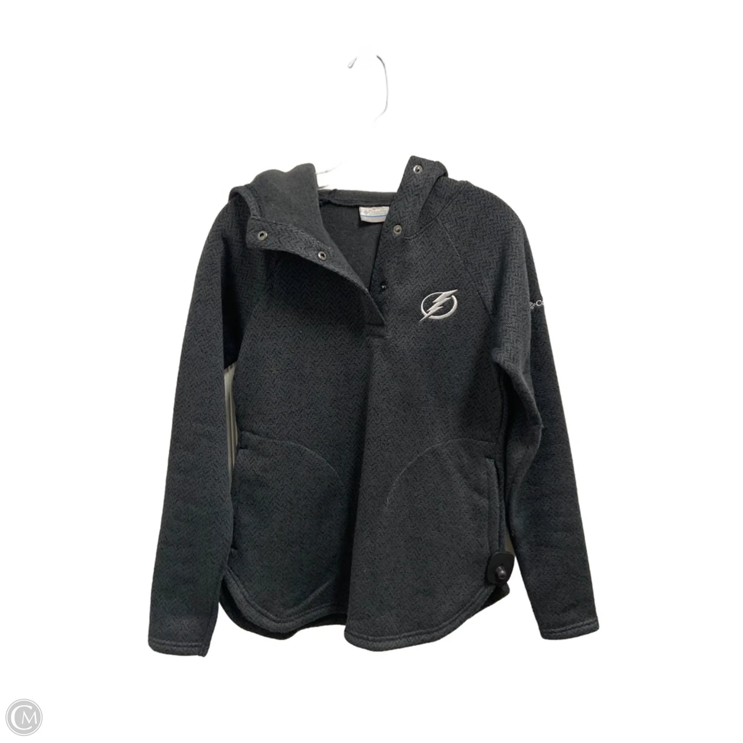 Athletic Jacket By Columbia In Grey, Size: M