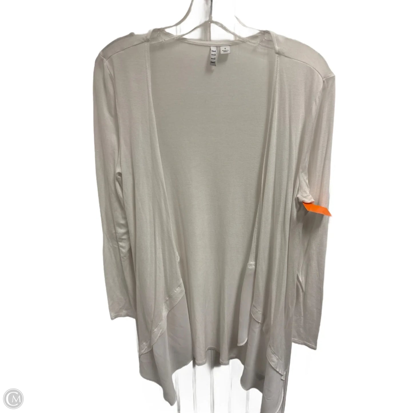 Cardigan By Elle In White, Size: S