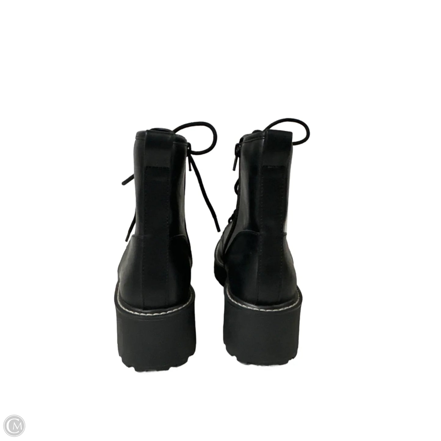 Boots Combat By Madden Girl In Black, Size: 9.5