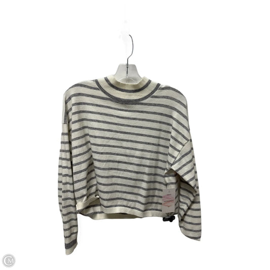 Top Long Sleeve By Clothes Mentor In Striped Pattern, Size: M