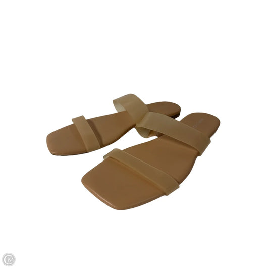 Sandals Flats By Marc Fisher In Beige, Size: 9.5
