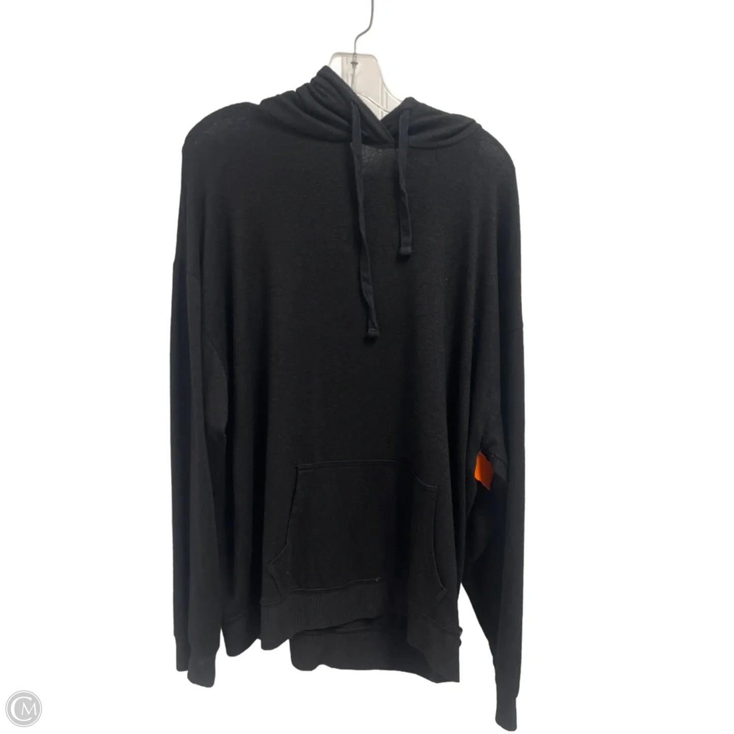 Sweatshirt Hoodie By Lucky Brand In Black, Size: L