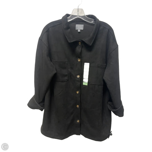 Jacket Other By Clothes Mentor In Black, Size: L