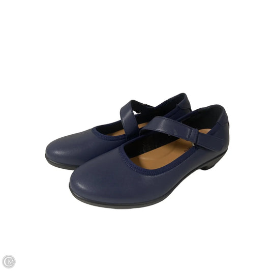 Shoes Flats By Clothes Mentor In Navy, Size: 8