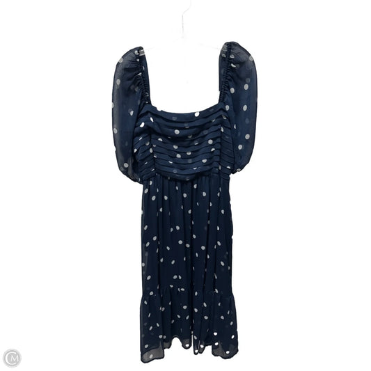 Dress Casual Midi By Lc Lauren Conrad In Blue, Size: L