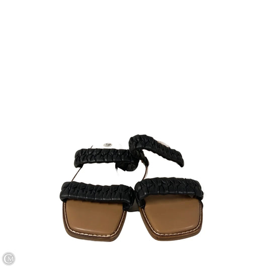 Sandals Flats By Torrid In Black & Brown, Size: 8.5