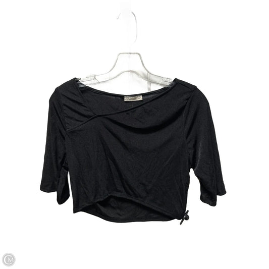 Top Short Sleeve Basic By Clothes Mentor In Black, Size: S