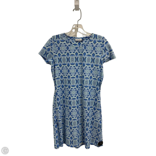 Dress Casual Midi By Cabana Life In Blue, Size: Xs