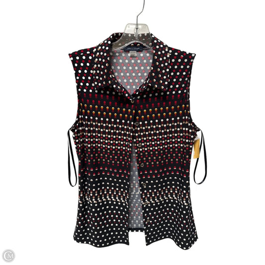 Top Sleeveless By Tommy Hilfiger In Red, Size: S