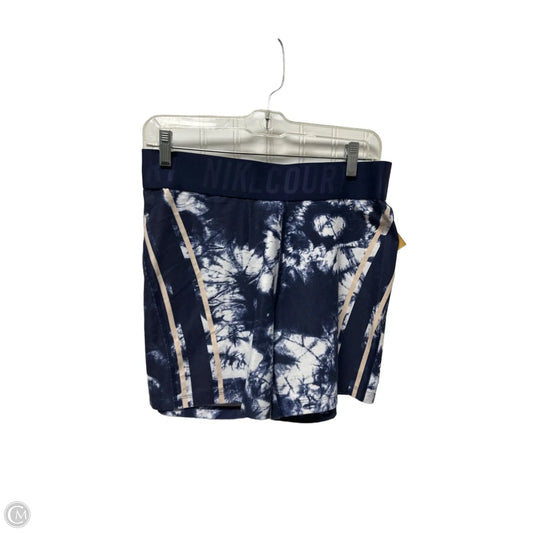 Athletic Shorts By Nike In Blue, Size: L