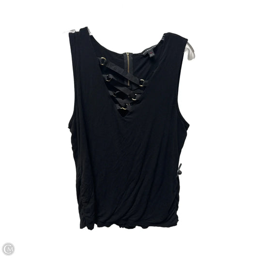 Top Sleeveless By Rock Revival In Black, Size: Xl
