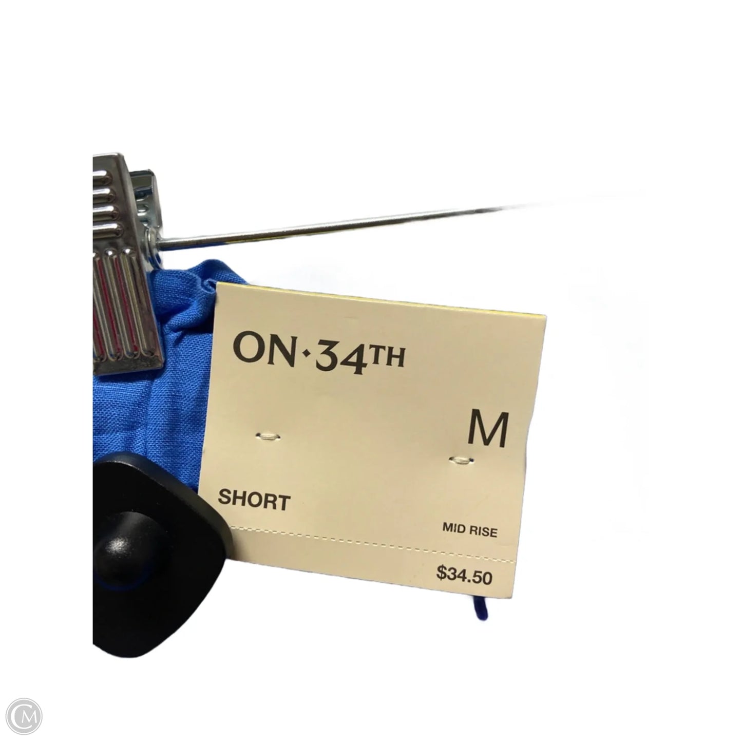 Shorts By On 34th In Blue, Size: M