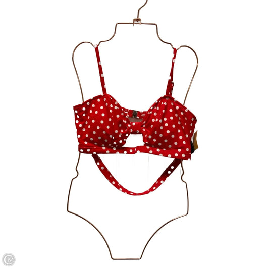Swimsuit Top By Cupshe In Red, Size: Xl