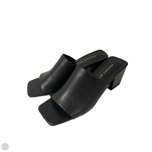 Shoes Heels Block By Madden Girl In Black, Size: 6.5